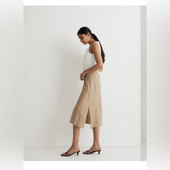 Madewell Layton Midi Slip Skirt - Picture 3 of 11